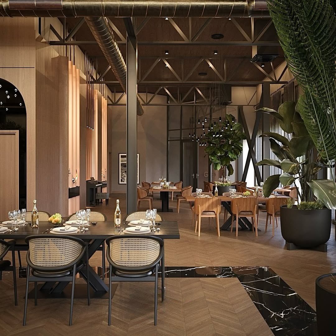 Luxury Restaurant Interior Gallery